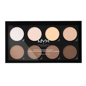 NYX مجموعة كنتور محدد وجه والاضاءة برو